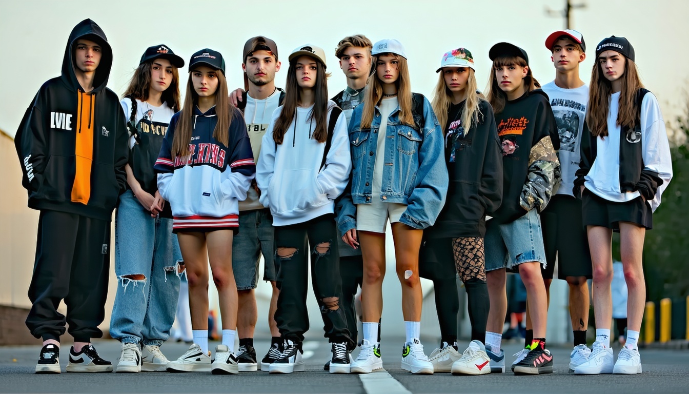 A diverse group of people, from teenagers to adult